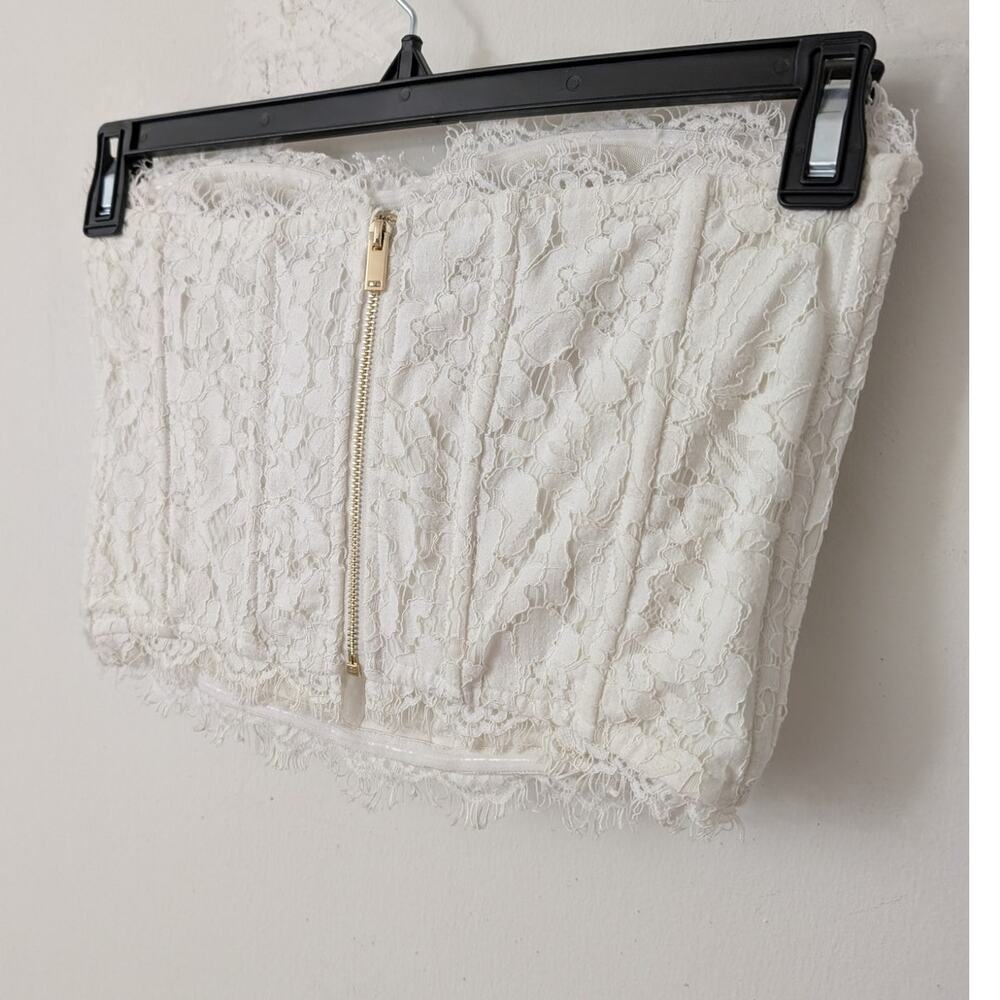 Generation Love Enya Lace Bustier in White Size XS - Picture 5 of 11